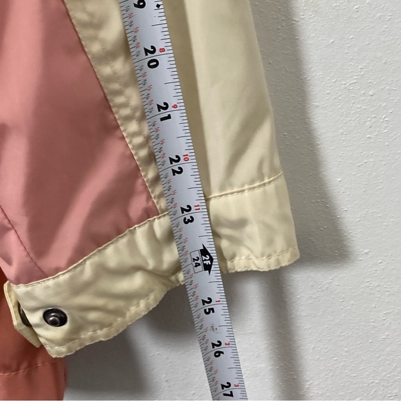 Torrid Women's Pink/Cream Utility Jacket Size 2 Waterproof Rain - Picture 8 of 16